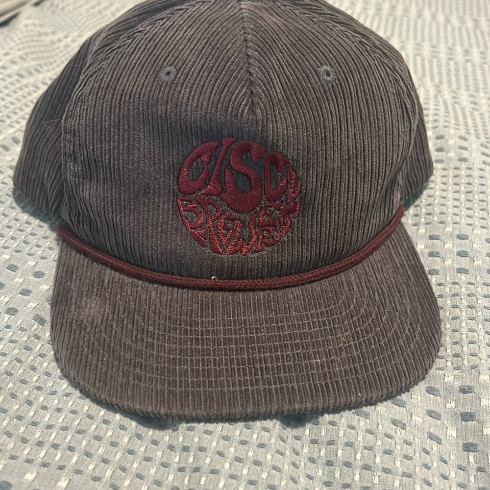 Cisco Brewers Nantucket Grey Corduroy Hat